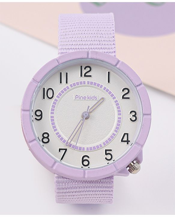 Pine Kids Free Size Analog Watches - Purple