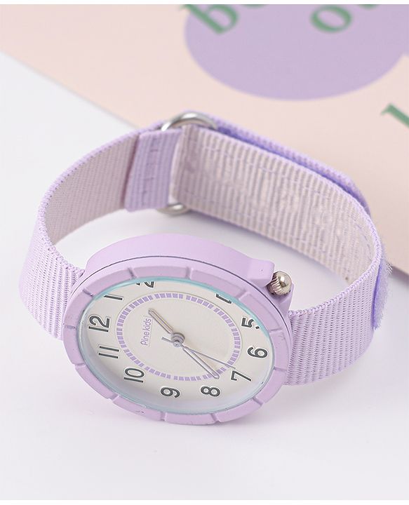 Pine Kids Free Size Analog Watches - Purple