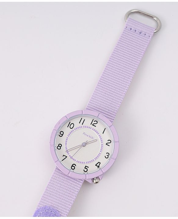 Pine Kids Free Size Analog Watches - Purple