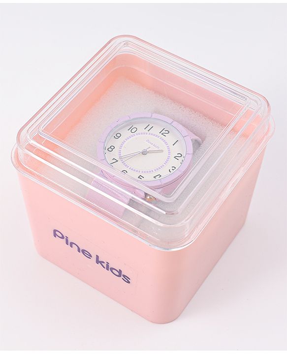 Pine Kids Free Size Analog Watches - Purple