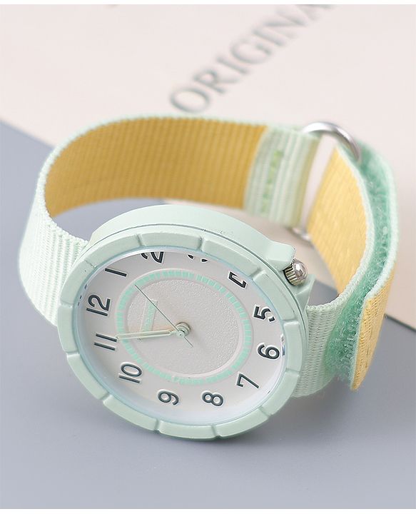 Pine Kids Free Size Analog Watches - Green