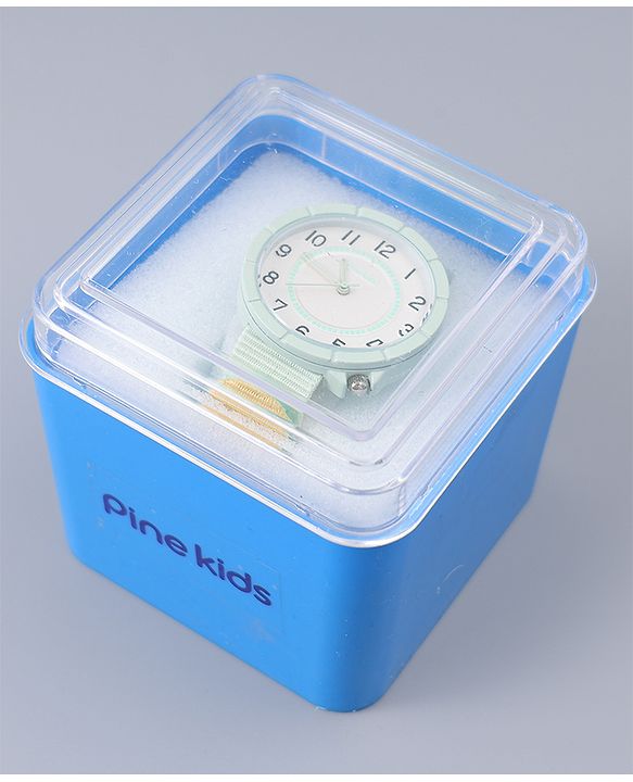 Pine Kids Free Size Analog Watches - Green