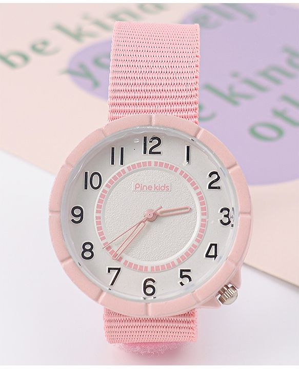 Pine Kids Free Size Analog Watches - Pink