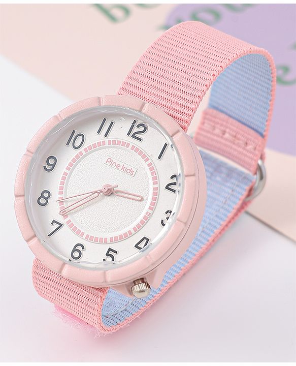 Pine Kids Free Size Analog Watches - Pink