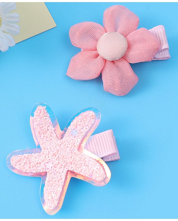 Babyhug Hair Pins & Clips Free Size Pack of 3 - Multicolor