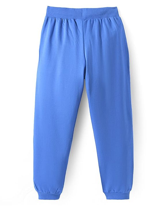 Pine Kids Marvel Terry Knit Full Length Lounge Pant With Spiderman Graphic - Blue