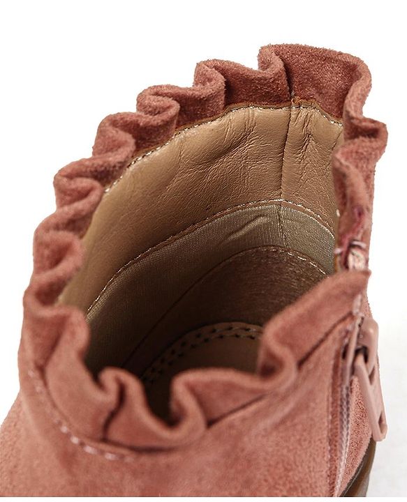Pine Kids Slip On Winter Boots with Zioper Closure - Pink