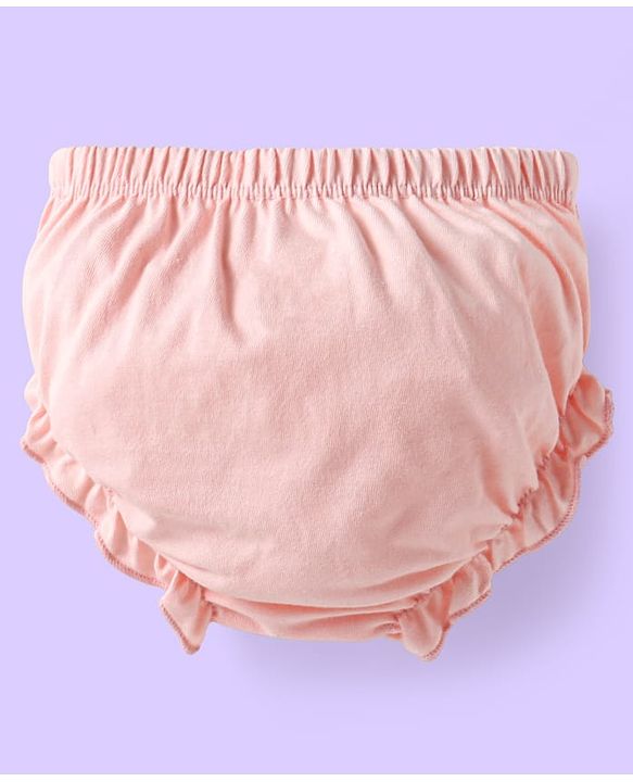 Babyhug 100% Cotton Knit Bloomers with Fruit Prints Pack of 7 - Aqua White & Green