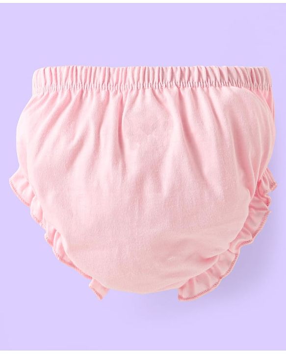 Babyhug 100% Cotton Knit Bloomers with Fruit Prints Pack of 7 - Aqua White & Green