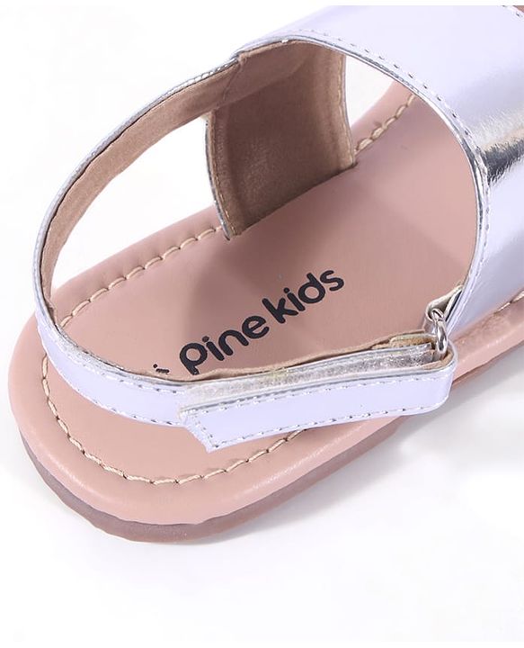 Pine Kids Velcro Closure Sandals - Rose Gold
