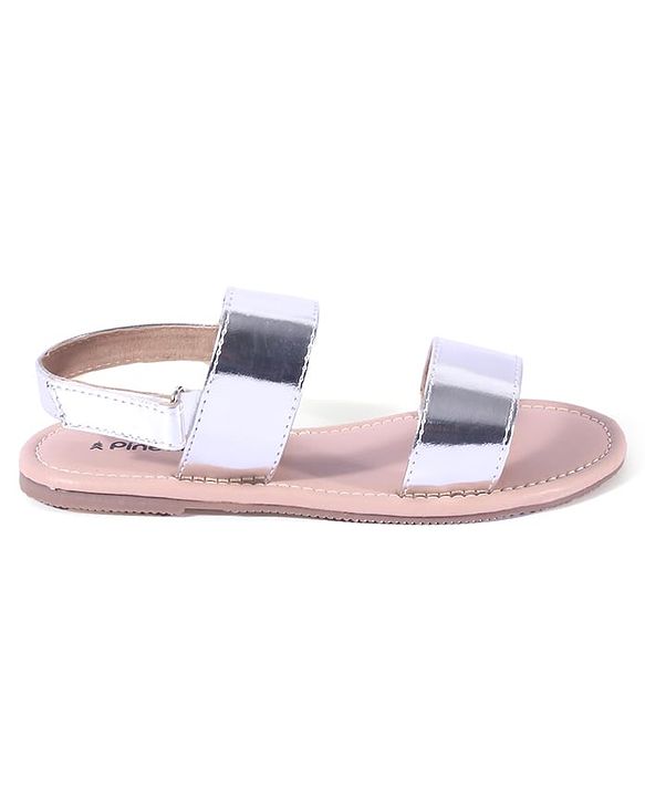 Pine Kids Velcro Closure Sandals - Rose Gold