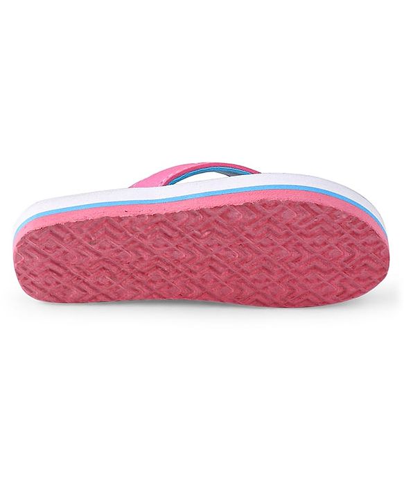 Pine Kids Disney Slip On Flip Flops with Ariel Mermaid Print - Light Blue