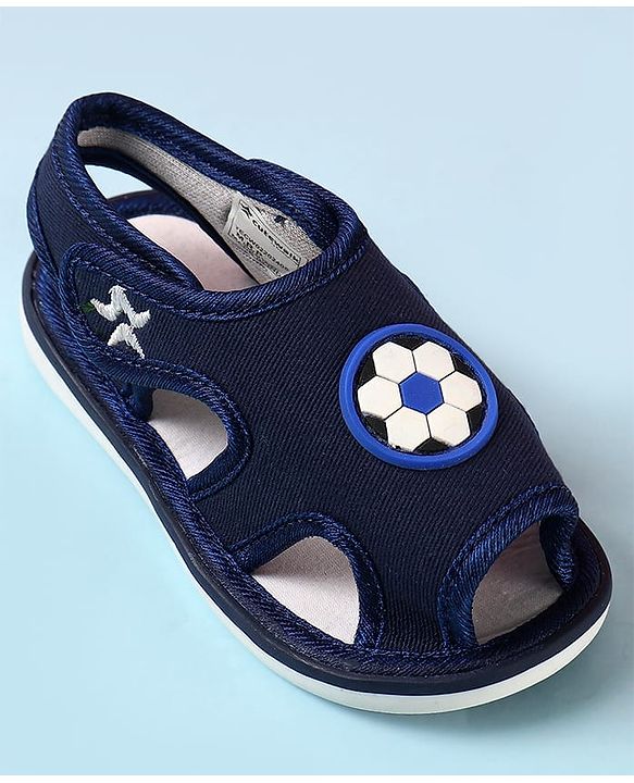 Cute Walk by Babyhug  Velcro Closure Sandals - Blue