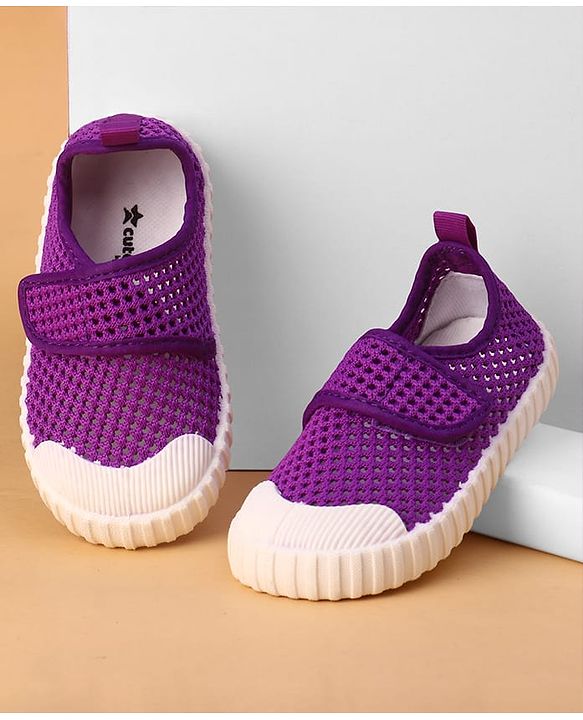 Cute Walk by Babyhug Casual Shoes with Velcro Closure - Purple