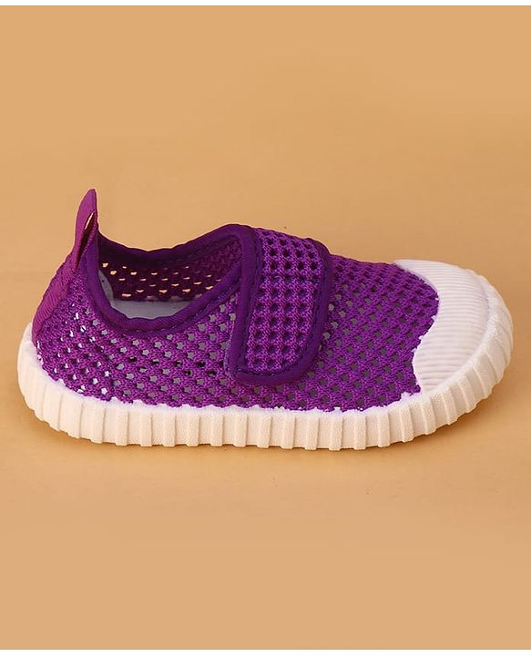 Cute Walk by Babyhug Casual Shoes with Velcro Closure - Purple