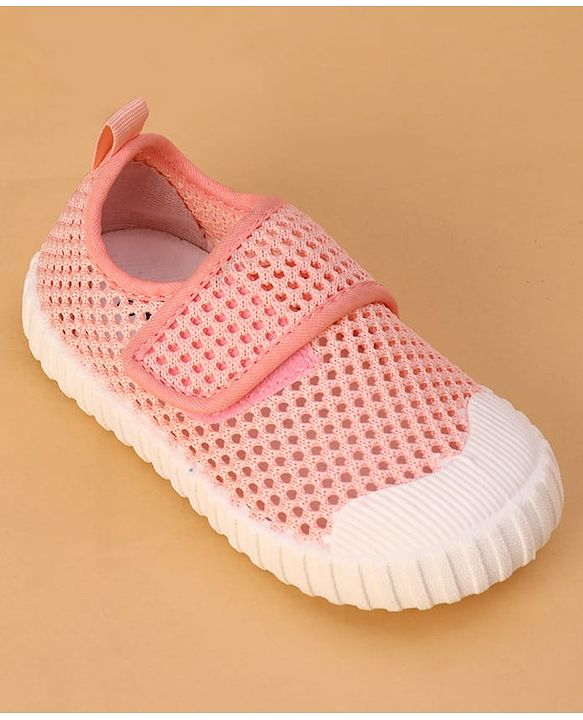 Cute Walk by Babyhug Casual Shoes with Velcro Closure - Pink