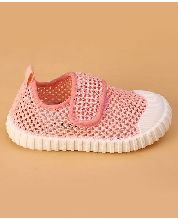Cute Walk by Babyhug Casual Shoes with Velcro Closure - Pink
