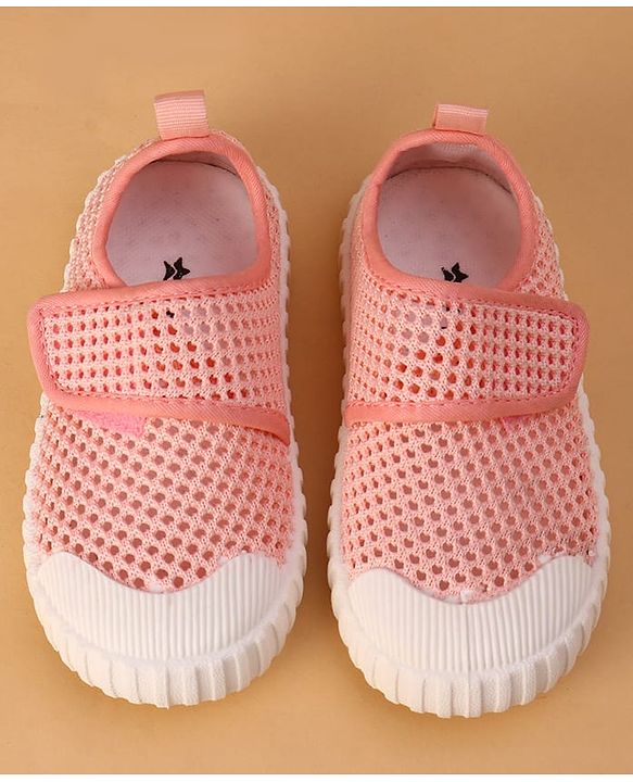 Cute Walk by Babyhug Casual Shoes with Velcro Closure - Pink