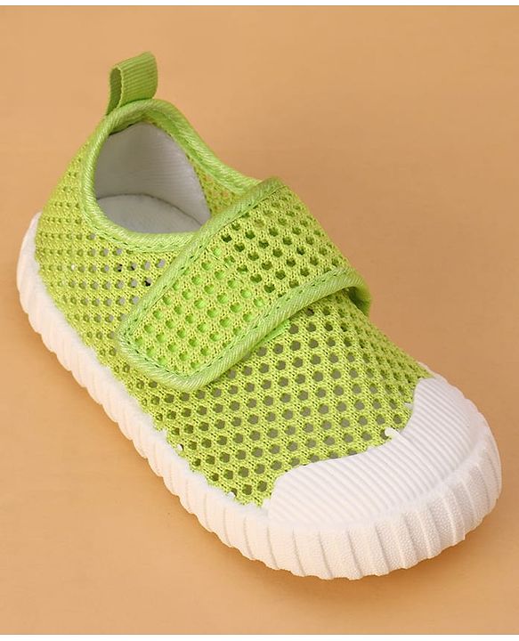Cute Walk by Babyhug Casual Shoes with Velcro Closure - Yellow