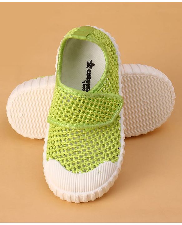 Cute Walk by Babyhug Casual Shoes with Velcro Closure - Yellow