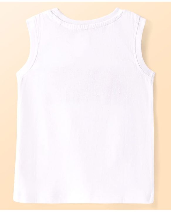 Babyhug Marvel Single Jersey Knit Full Sleeves Shirt With Spiderman Graphcis & Inner Sleeveless T-Shirt - Light Blue & White