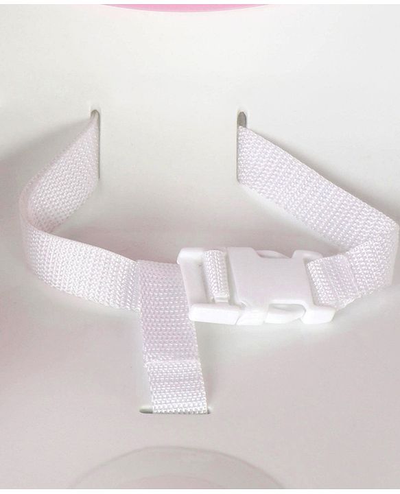 Babyhug Urban 4 in 1 High Chair With 3 Point Safety Harness And Anti-Slip Base - Pink
