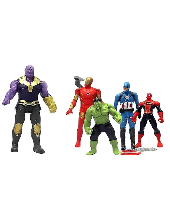 MARVEL 17体フィギュアセット Buy Zest 4 Toyz Superhero Action Figures Toys with its Shields