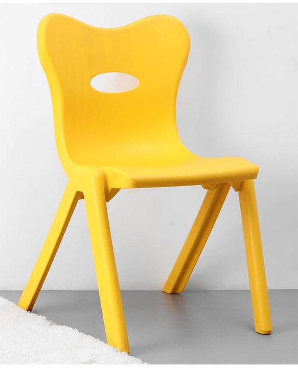 Strong And Durable Plastic Multi Purpose Chair - Yellow