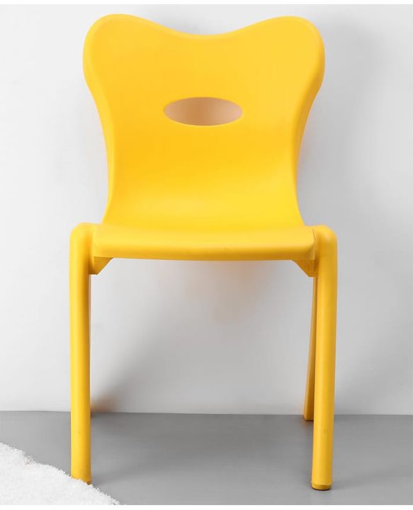 Strong And Durable Plastic Multi Purpose Chair - Yellow