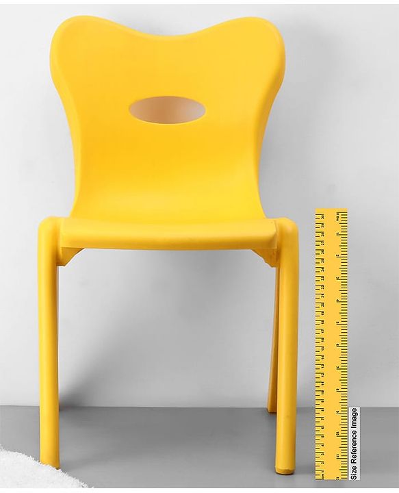 Strong And Durable Plastic Multi Purpose Chair - Yellow
