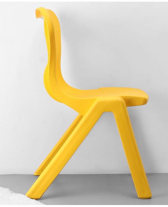 Strong And Durable Plastic Multi Purpose Chair - Yellow