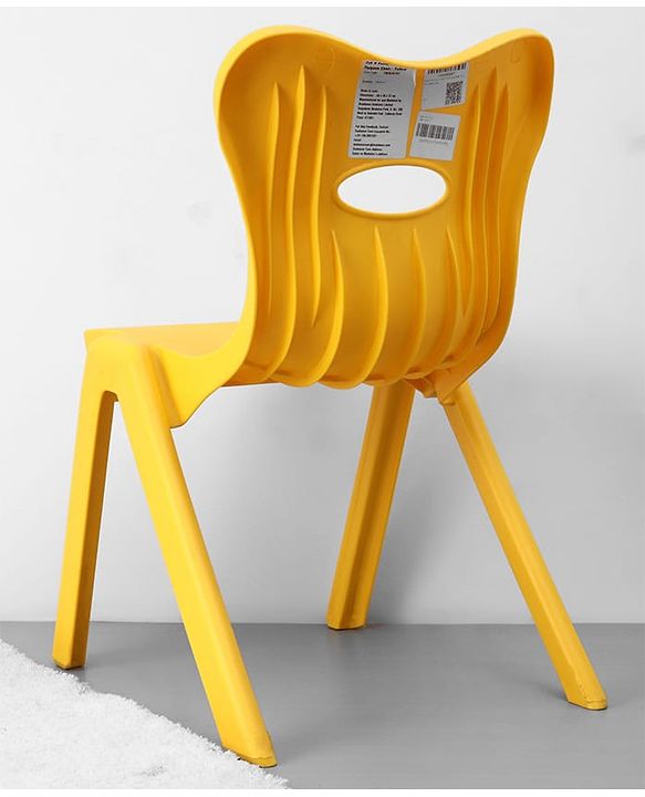 Strong And Durable Plastic Multi Purpose Chair - Yellow