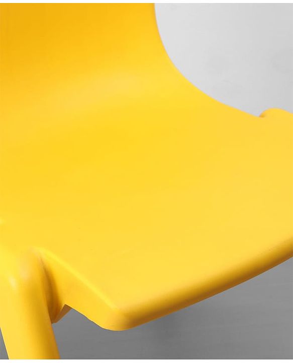 Strong And Durable Plastic Multi Purpose Chair - Yellow