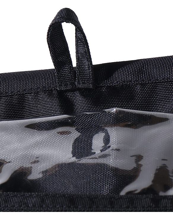 Babyhug Multipurpose Cosmetic Makeup Organizer Toiletry Pouch - Black