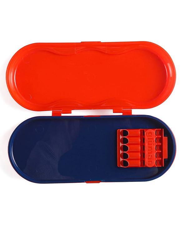 Babyhug Marvel Spiderman 3D Pencil Box|School Supplies Stationery Organiser|Birthday Return Gift for Kids- Red