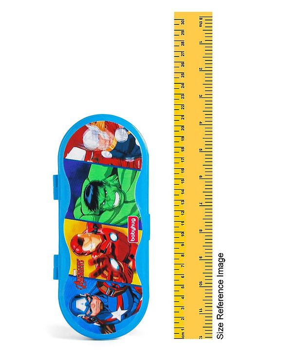 Babyhug Marvel Spiderman 3D Pencil Box|School Supplies Stationery Organiser|Birthday Return Gift for Kids- Red