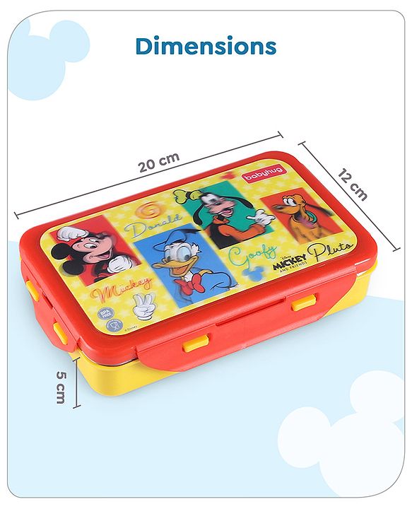 Babyhug Disney Frozen 3D Stainless Steel Lunch box with inner container,700ml & 100ml, Airtight Lunch for School Kids|BPA Free|100% Food Grade|Dishwasher Safe|Reusable|Recyclable- Lavender