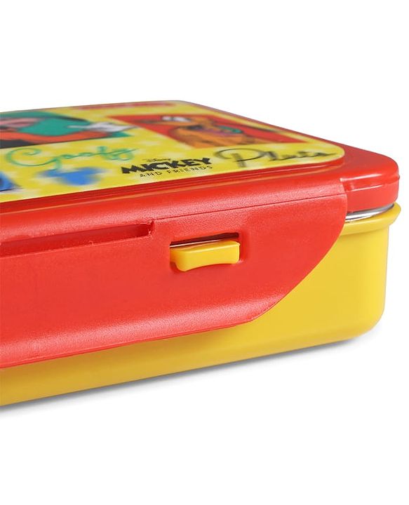 Babyhug Disney Frozen 3D Stainless Steel Lunch box with inner container,700ml & 100ml, Airtight Lunch for School Kids|BPA Free|100% Food Grade|Dishwasher Safe|Reusable|Recyclable- Lavender