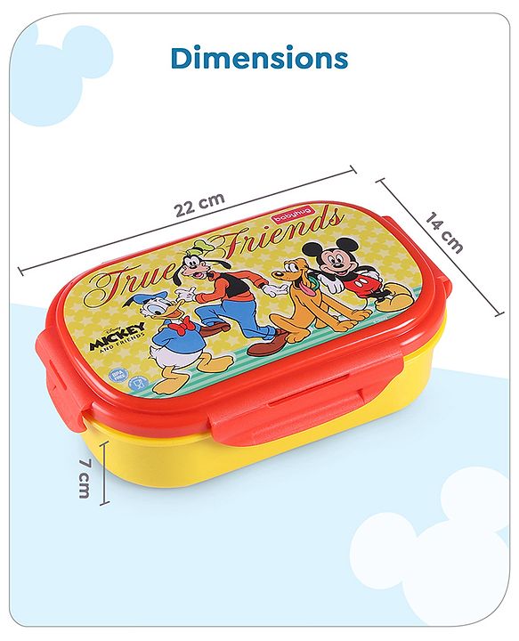 Babyhug Disney Frozen 3D Stainless Steel Lunch box with inner container,700ml & 100ml, Airtight Lunch for School Kids|BPA Free|100% Food Grade|Dishwasher Safe|Reusable|Recyclable- Lavender