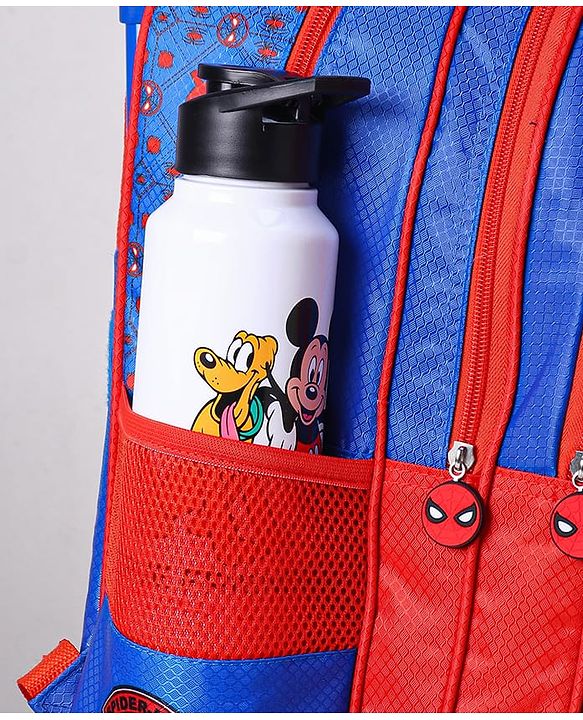 Babyhug Disney Mickey & Friends Stainless Steel Water Bottle|Leak Resistant|BPA Free|Rust Proof|750ml