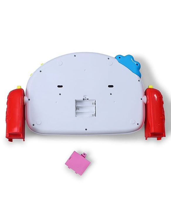 Babyhug Premium Disney Mickey & Friends Musical Baby Play Gym|Piano, Lights, Rattles & Tummy Time Mat | Fitness Rack with Hanging Rattles Interactive Learning Keyboard Piano| BIS Certified