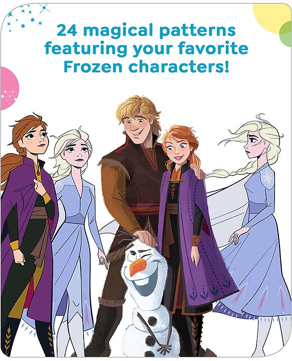 Babyhug  Disney Premium Frozen Adventure Small Tracing Projector Set Battery Operated Projector Table with Slides for Learning and Painting with Projector Lamp & Music - Purple & Light Blue