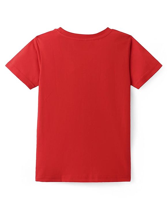 Pine Kids Cotton Knit Half Sleeves T-Shirts with Text Print Pack of 5 - Multicolor