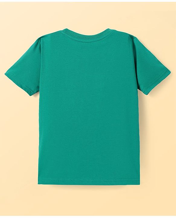 Pine Kids Cotton Knit Half Sleeves T-Shirt with Text Print Pack of 5 - Multicolor