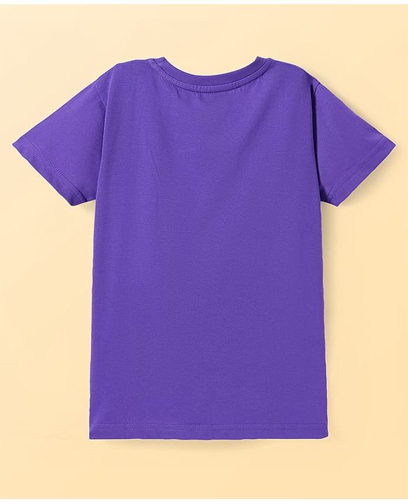 Pine Kids Cotton Knit Half Sleeves T-Shirt with Text Print Pack of 5 - Multicolor