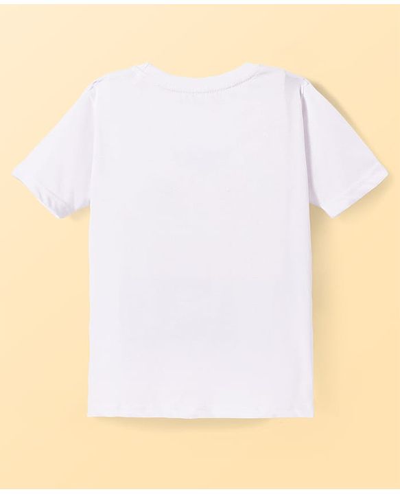 Pine Kids Cotton Knit Half Sleeves T-Shirt with Text Print Pack of 5 - Multicolor