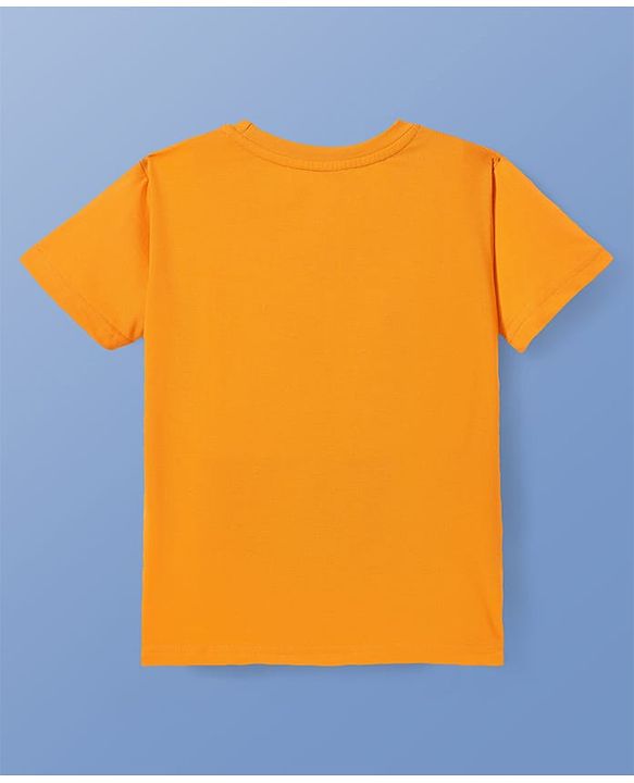 Pine Kids Cotton Knit Half Sleeves T-Shirt with Text Print Pack of 5 - Multicolor