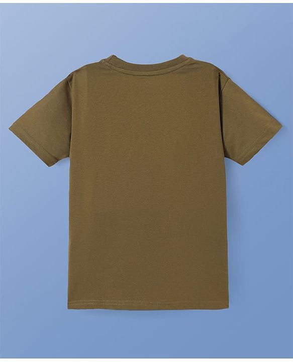 Pine Kids Cotton Knit Half Sleeves T-Shirt with Text Print Pack of 5 - Multicolor