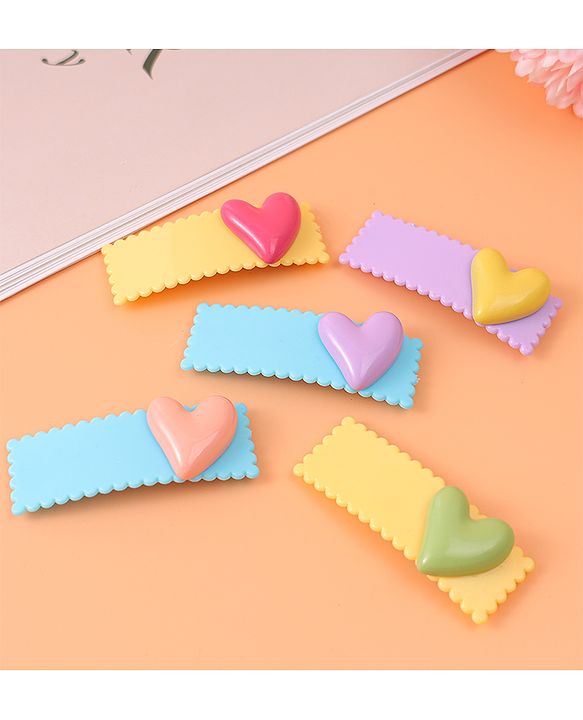 Babyhug Snap Clips Pack of 5 - Multicolor
