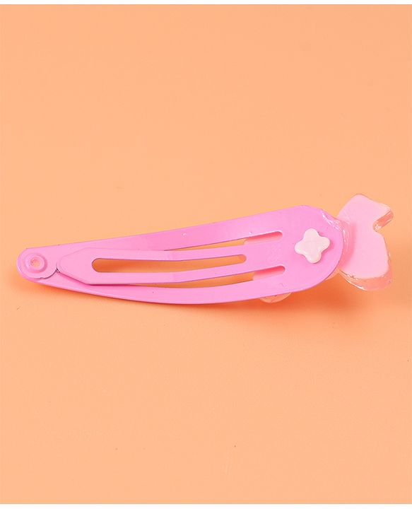 Babyhug Snap Clips with Bow Applique Pack of 10 - Multicolor